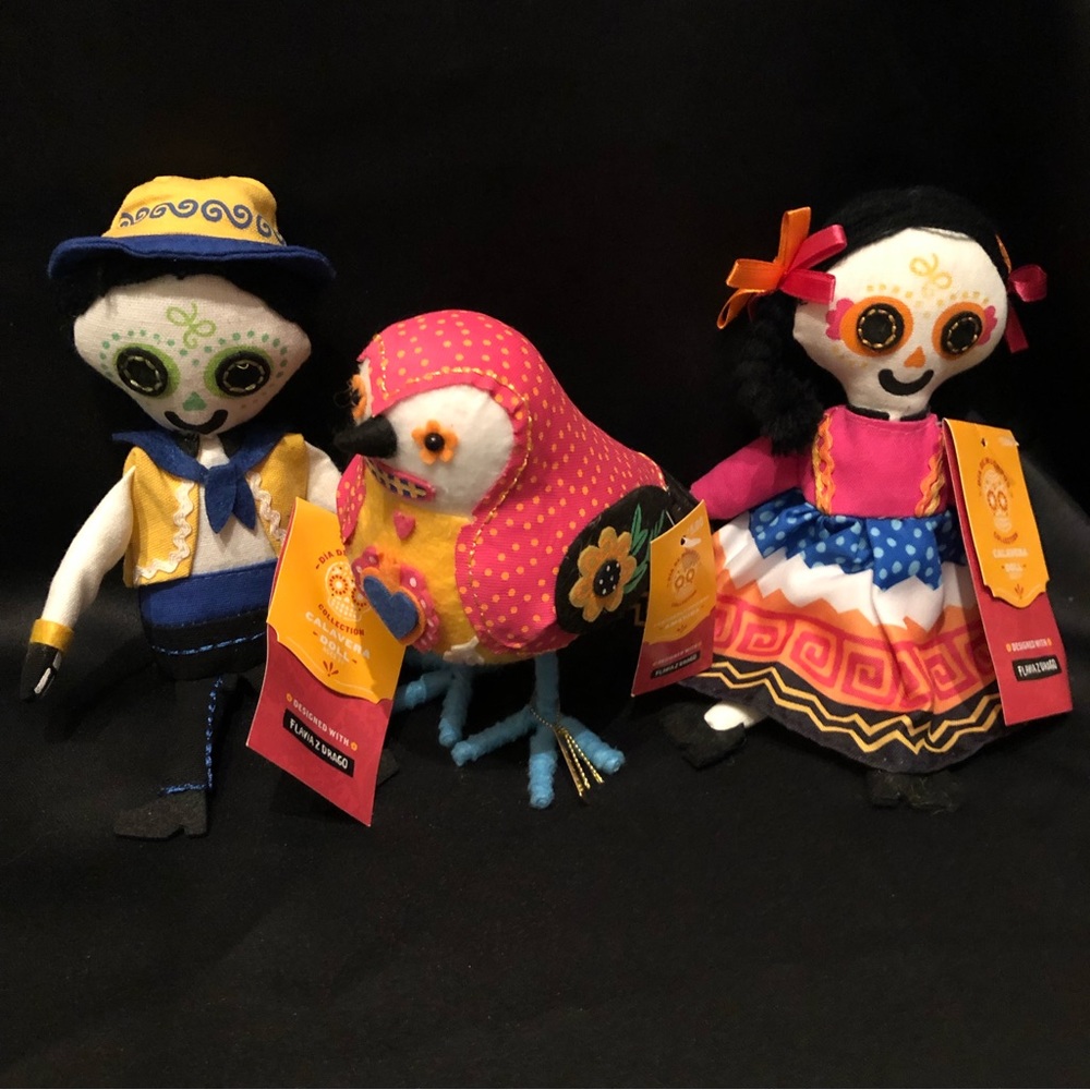 NEW 3 Hyde & EEK DIA DE MUERTOS Halloween Bird Amavida Flavia Z Drago Boy & Girl